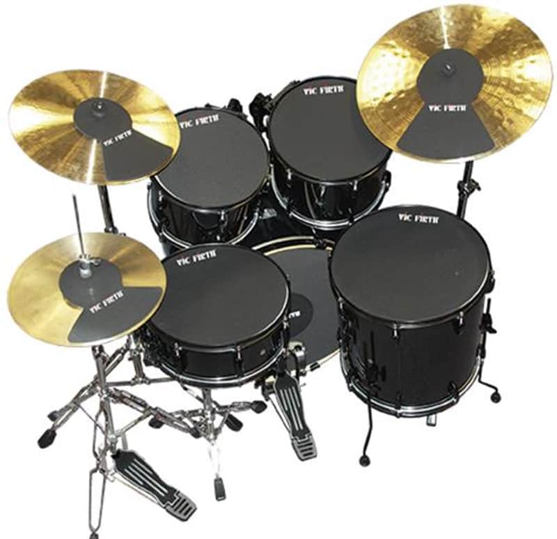 Vic Firth - MUTEPP5 - prepack w/ 10, 12, 14(2), 20, hi-hat and cymbal (2) image 1