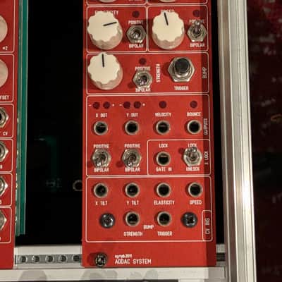 ADDAC Marble Physics Module 2010s - Red