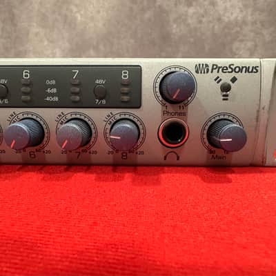 PreSonus Firestudio Project Firewire Audio Interface 2010s - Silver image 2