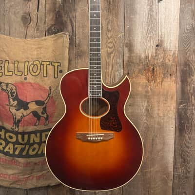 Guild F45CE-S6 1990 - Cherry Sunburst image 5