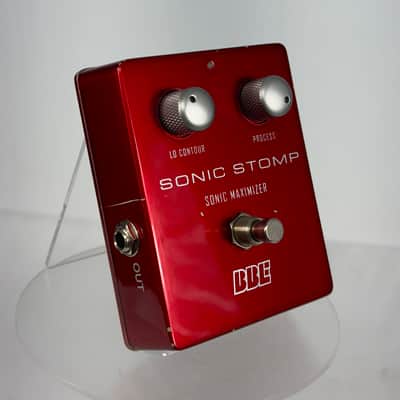 BBE Sonic Stomp Sonic Maximizer Compressor Pedal 2010s - Red image 2