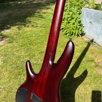 Ibanez SRF705 Fretless - Brown Burst Flat image 5