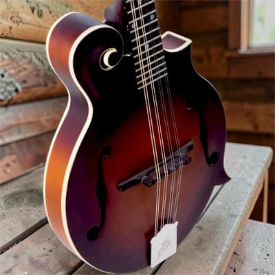 The Loar F-Style Mandolin Solid Top Brownburst LM-310F-BRB image 5