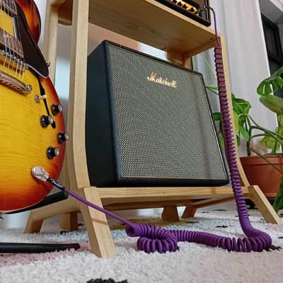 Lakefront Natural Pi Amp Stand: Handmade Solid Wood Angled Guitar Amplifier stand 2025 - Clear hardwax oil image 5