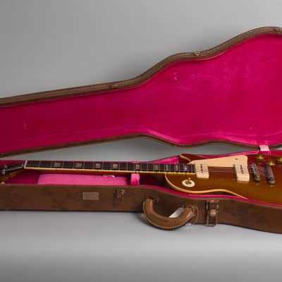 Gibson  Les Paul '56 Custom Shop Solid Body Electric Guitar (2025), ser. #6-5068, original brown tolex hard shell case. image 10