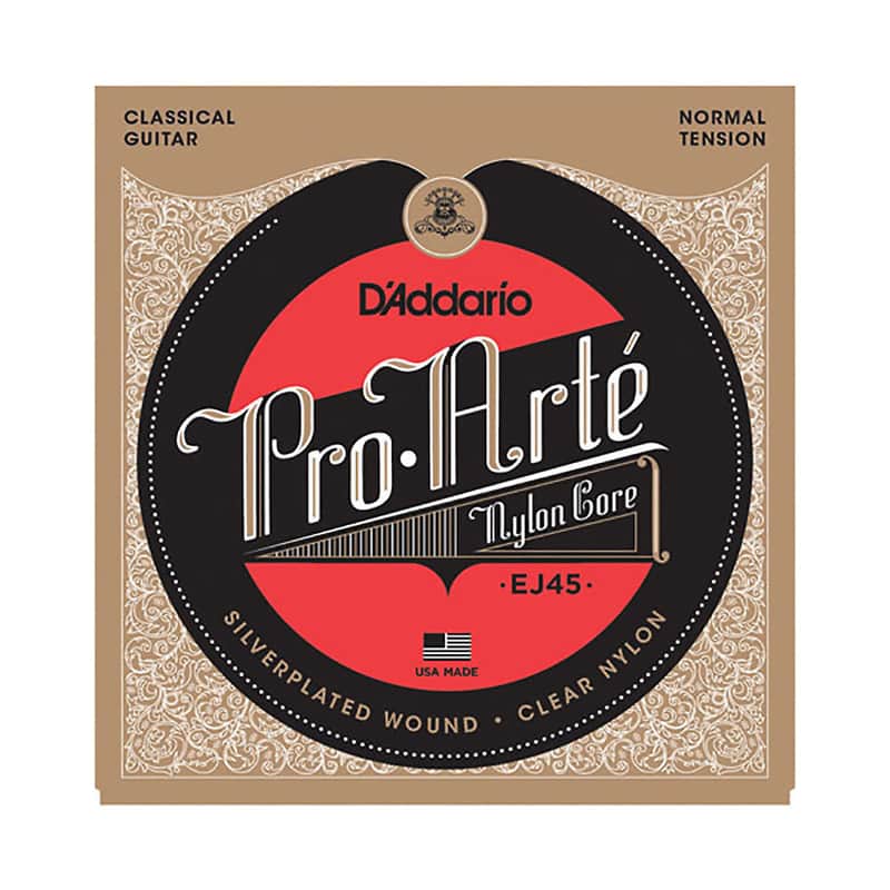 D'Addario EJ45 Pro-Arte Normal Tension Nylon Classical Guitar Strings image 1