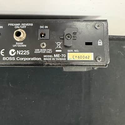 Used BOSS ME-70 Guitar Multiple Effects Pedal with AC Adapter image 10