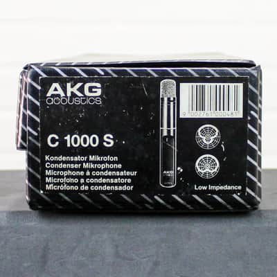 Preowned AKG C1000 S Small Diaphragm Condenser Microphone w/ Box image 6