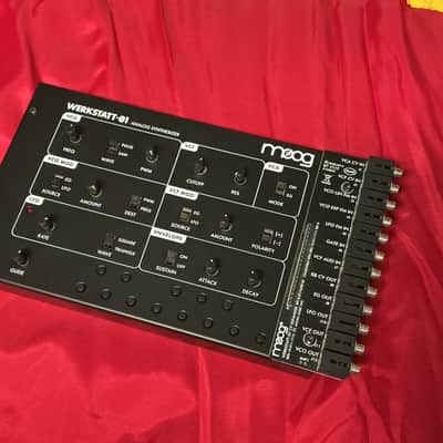 Moog Werkstatt-Ø1 Analog Synthesizer Kit 2020 - Present - Black image 1