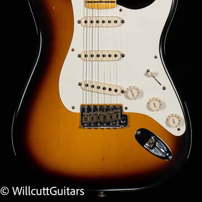 Fender Custom Shop Willcutt True '57 Stratocaster Journeyman Relic 2-Tone Sunburst 65 C (671) image 3