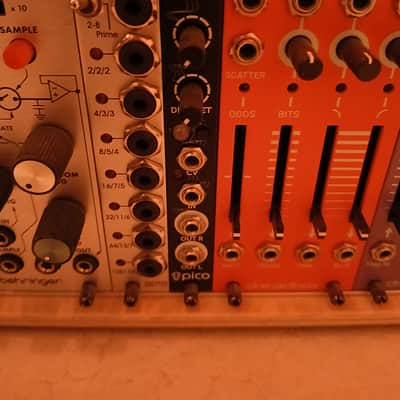 Homemade Modular eurorack synthesizer 2020 - Wood image 12