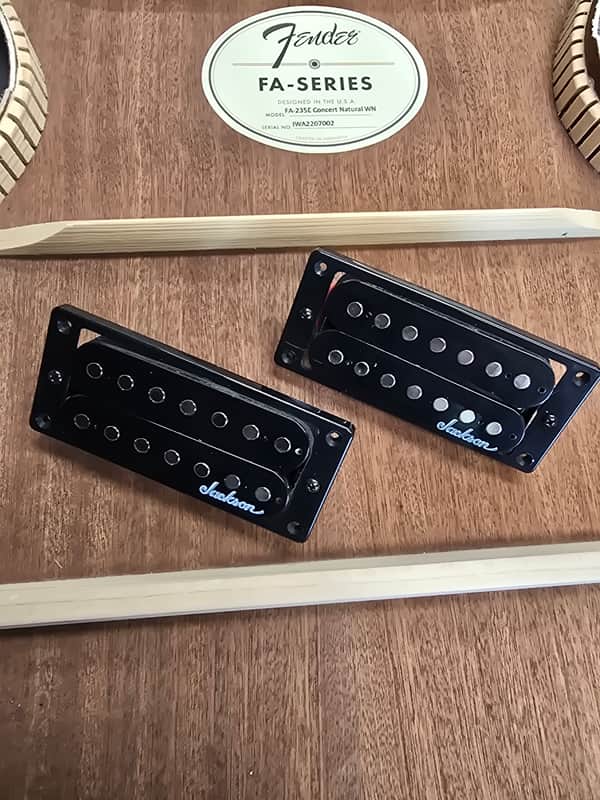 Jackson 7 string humbucker pair image 1