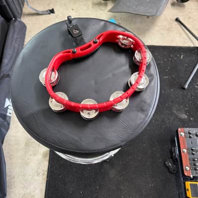 Meinl HTMT2-BK Headliner Series Mountable ABS Tambourine 2010s - Black image 2