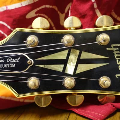 【Final Price!】 1993 Gibson Custom Shop Edition "Pre-Historic" '57 Les Paul Custom Reissue Ebony image 9