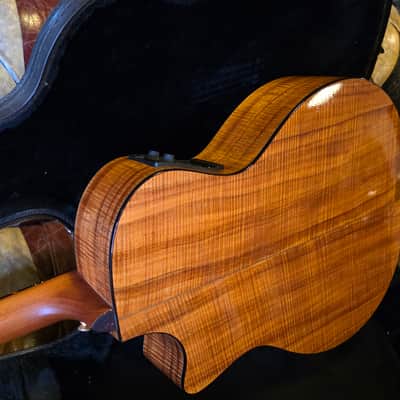 Taylor K-14 CE Koa AAAAA Flame Hawaiian Koa K14 K14ce GA Grand Auditorium Acoustic Guitar image 1