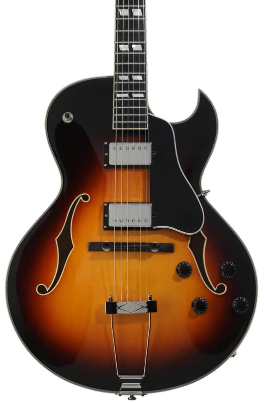 Eastman Guitars AR372CE Archtop Hollowbody Electric Guitar - Sunburst image 1
