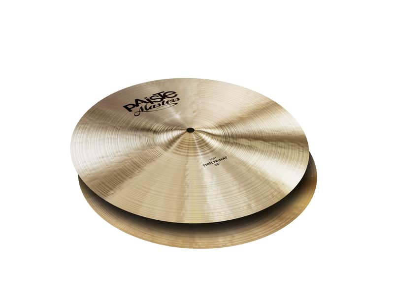 Paiste 16" Masters Series Thin Hi-Hat Cymbals (Pair) image 1
