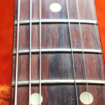 Fender Musicmaster II Dokata Red 1965 L series Brazilian board image 11
