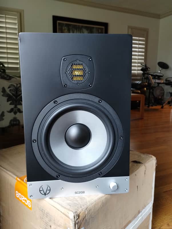 Eve Audio SC208 8" Active Studio Monitor - Single 2012 - Present - Black image 1