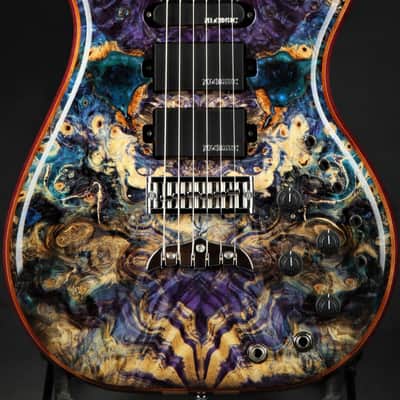 Alembic Further 6 - Buckeye Burl - Resin Top image 1