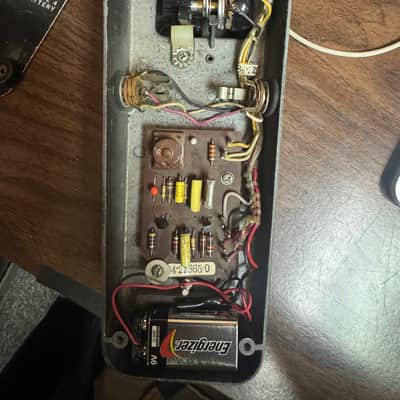 Thomas Organ Cry-Baby Vintage Wah-Wah Pedal 1977 Model 95-910511 SOD Stack of Dimes Inductor Made In Chicago image 3