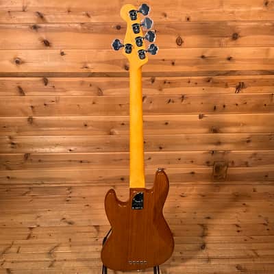 Fender American Professional II Jazz V Bass - Roasted Pine image 5
