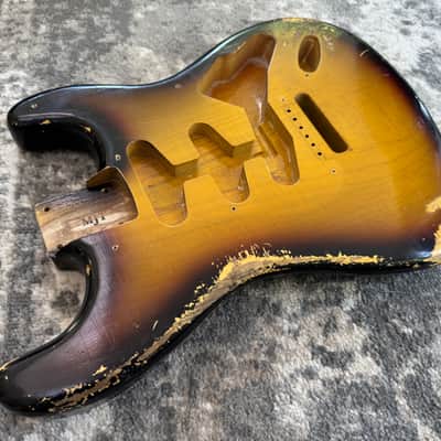 Relic 1 PIECE ASH MJT Stratocaster Body only 3 lbs 8 oz fits Fender image 7