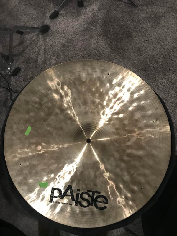Paiste Twenty Masters Dark Crash Ride - Hammered imagen 1