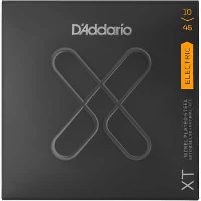 D'Addario XTE1046 XT Electric Nickel Plated Steel Regular Light 10-46 image 1
