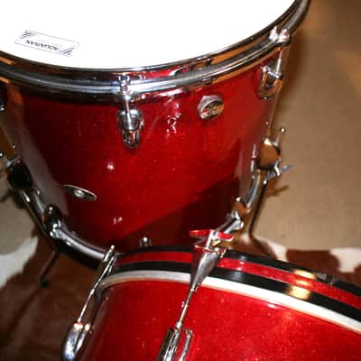 Vintage Niles Era Slingerland Drum set. 20, 13, 16. Late 60's early 70's. image 5