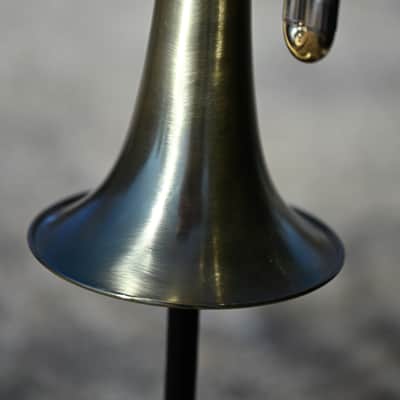 Bb Bass Trumpet - Scratched and Buffed Lacquer - NEW student model / great as a secondary or marching horn image 7
