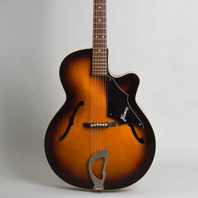 Framus Model 5/59 Sorella Arch Top Acoustic Guitar (1969), ser. #78826, tweed hard shell case. image 1