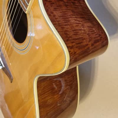 Hofner HA-JC03 Jumbo Electro Acoustic Guitar Solid Spruce Top image 12