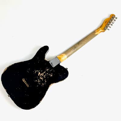 Fender Telecaster Custom 60 Super Heavy Relic Custom Shop 2022 Black image 4