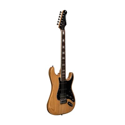 Stagg Vintage Serie-S 60 Electric Guitar, Natural, SES-60 NAT image 1