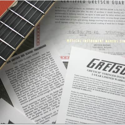 Gretsch "Limited Edition  G6131-MY-RB Malcolm Young Signature Jet, Vintage Firebird" 65 UNITS ONLY image 8