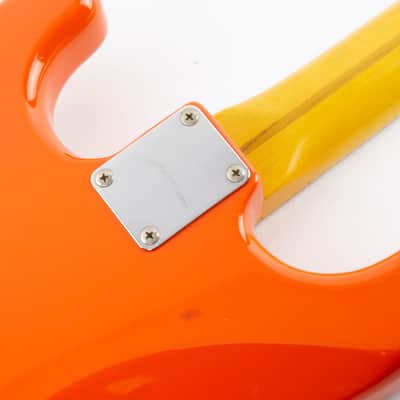 Squier Hank Marvin Stratocaster 1991 Fiesta Red image 21