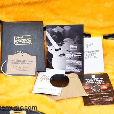 Gibson Exclusive M2M Les Paul Custom - Hemisphere Shift - Walnut Back Gloss image 22