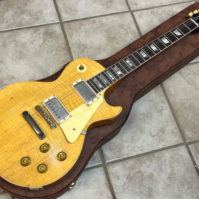 2026 Gibson 1959 Les Paul Standard Chambered Antique Natural Heavy Aged Murphy Lab image 5