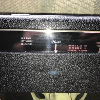Fender Vibro Champ Vintage  1964-65 Blackface AA764 image 4