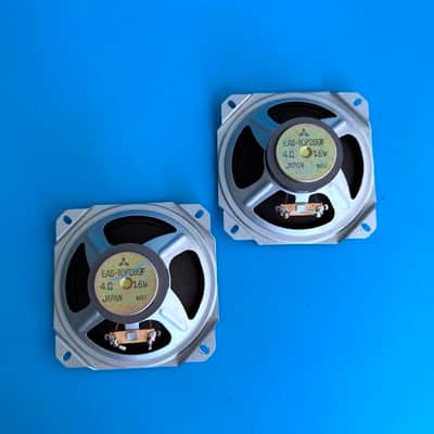 CASIO MT-240 Vintage Keyboard Part: 4" Speaker 6W 4Ohm Woofer EAS-10P289F [Pair] image 6