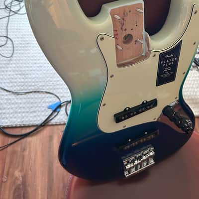 Fender Fender Player Plus Active Jazz J Bass Loaded Body- Belair Blue 2020’s - Belair Blue image 17
