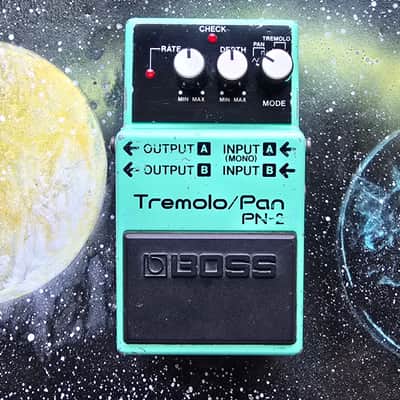 Boss PN-2 Tremolo/Pan, Vintage 1990s Stereo Modulation | Reverb