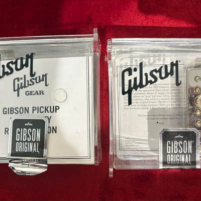 Gibson Burstbucker 1 and 2 Pickup Set 2012 - Aged Nickel image 3