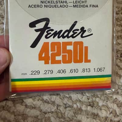 Fender .9 Gauge Strings 4250L Floyd Rose Set Vintage (1990s) RARE image 2