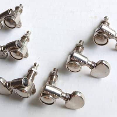 1970's Grover USA Milk Bottle Nickel Rotomatic Guitar Tuners Gibson Les Paul SG image 2