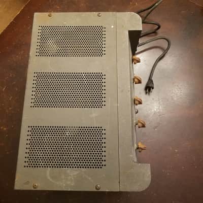 Thordarson Early T-31W25A 25 Watt Tube PA Amp 6L6 push pull T31W25A 31W25A 1946 - Grey wrinkled paint image 19