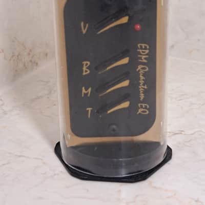 Rare EPM Quantum EQ Acoustic Guitar Preamp Undersaddle Piezo Pickup - Black Finish - NOS Unused Complete Unit! image 1