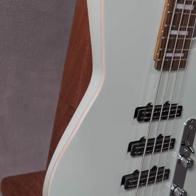 Reverend Triad Iconic Blue Electric Bass Guitar image 5