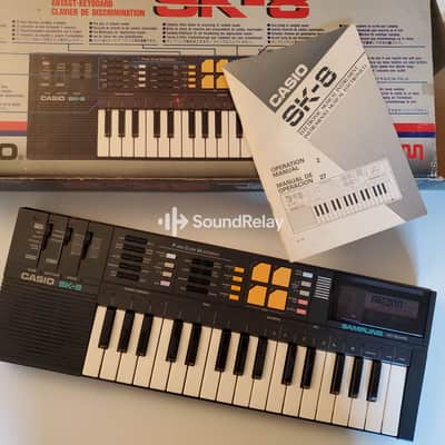 Casio SK-8 - Lo-Fi Sampling Keyboard - Complete Box Set - Tested image 2
